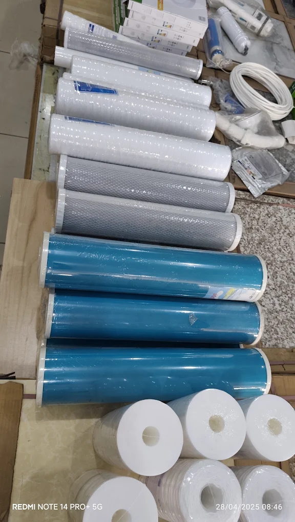 Stock Cartuchos Substituição Carvão Activado Ultrafiltração Membrana Filtro Angola